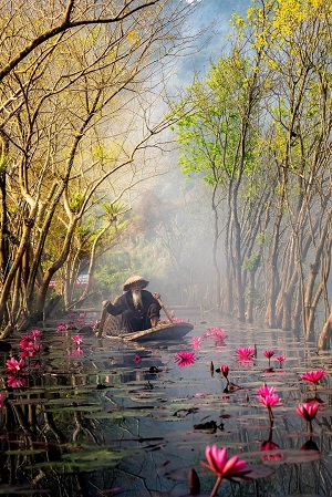 Pagode Huong près de Hanoi
