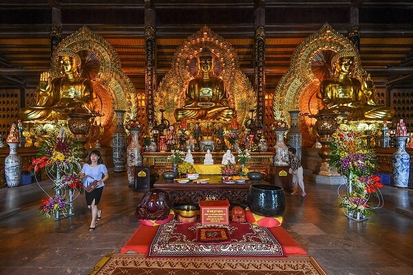 Les temples Tam The et de Phap Chu sont les plus importants