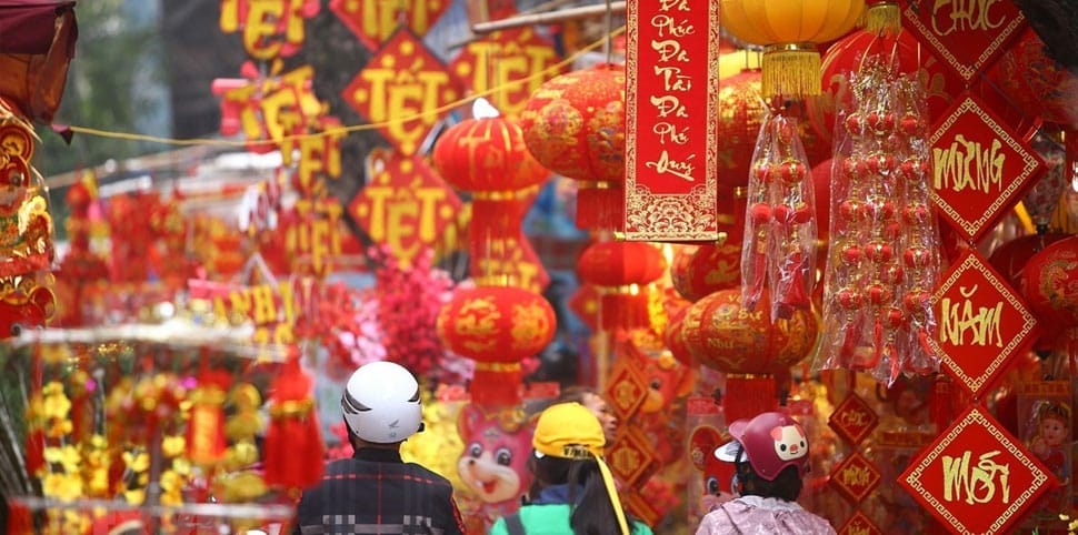 L'ambiance du Nouvel An au Vietnam