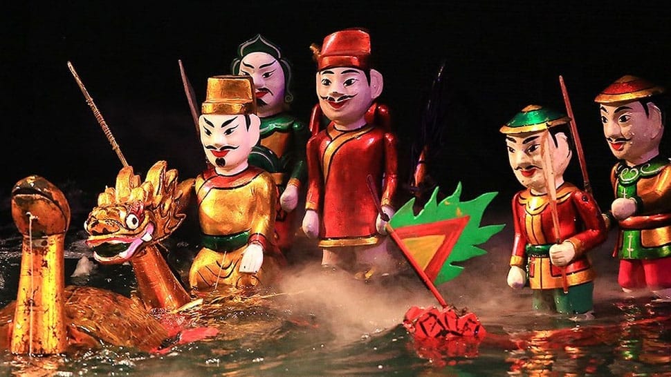 les marionettes sur l'eau