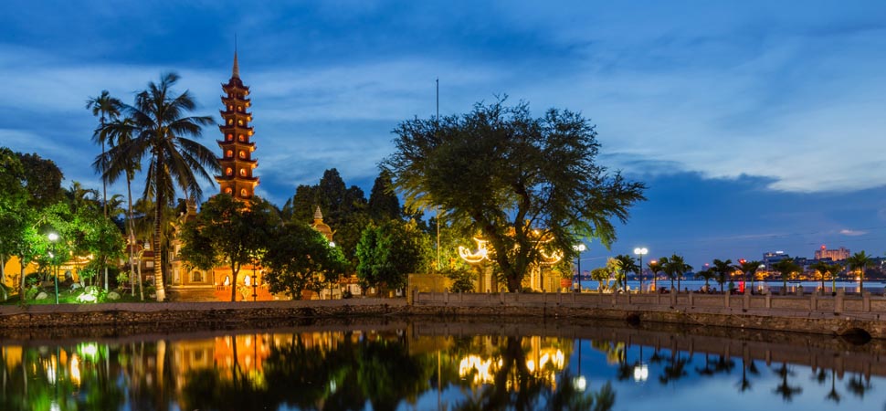La pagode de Tran Quoc