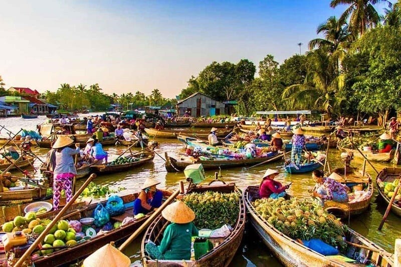 7 meilleures destinations voyage solo Vietnam delta Mékong 