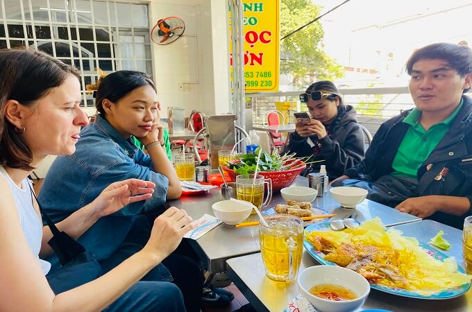 Dégustation de la cuisine locale