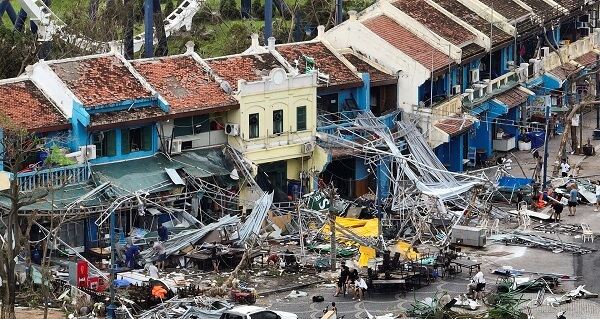 Quang Ninh est lourdement touchée par le typhon Yagi