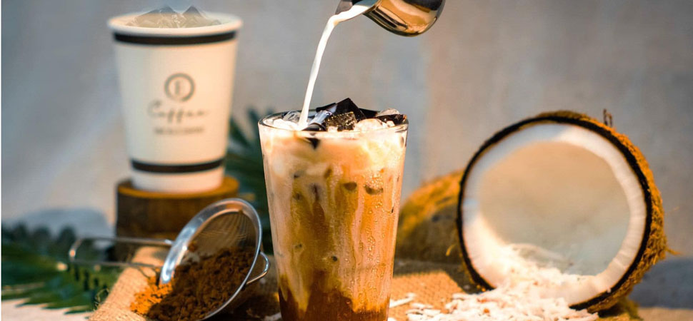 Le lait de coco au Vietnam