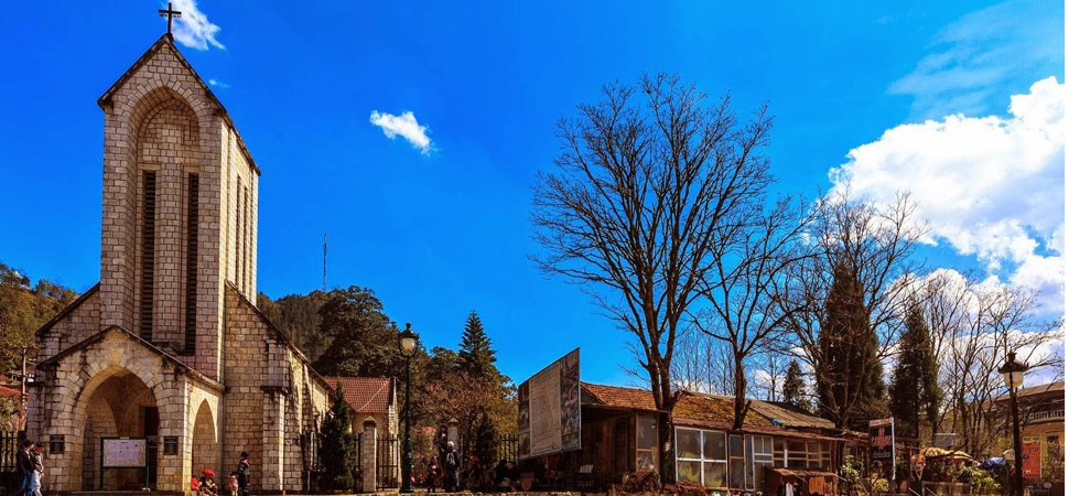 La cathedrale a Sapa