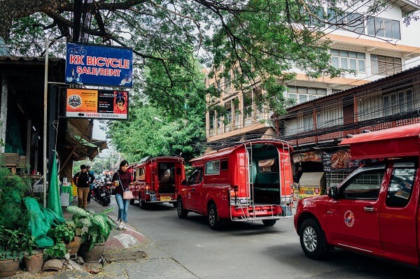 Le Songthaew à Bangkok