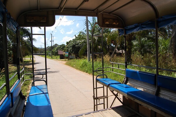 Le songthaew en Thailande