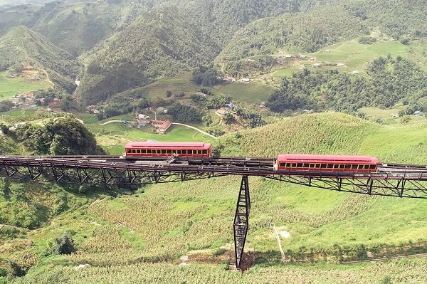 Le funiculaire avec différents trajets très apprécié par les visiteurs