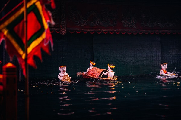 Les marionnettes sur l'eau