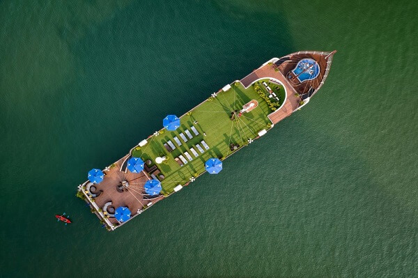 Croisière M'Gloria cinq étoiles de Lan Ha