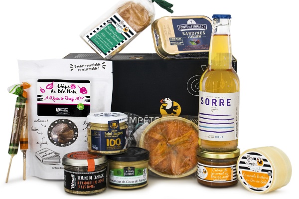Coffret gourmand chez les Bretons