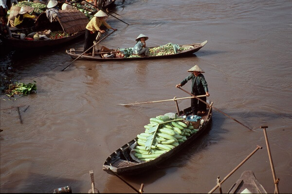 Marché flottant de Can Tho