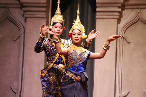 La danse Apsara constitue une danse traditionnelle