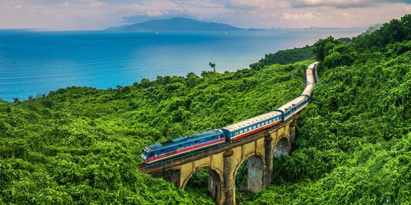 Ligne Da Nang Hue sur 110 kilomètres