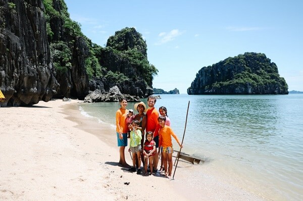 Séjourner à Halong en famille