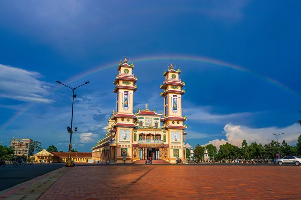 Temple Cao Dai à Tay Ninh