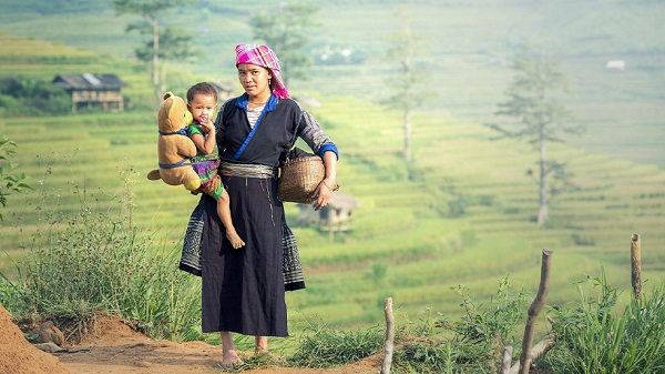 Femme H'Mong à Sapa