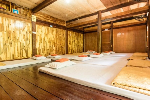 Les dortoirs chez Minh Quang Homestay