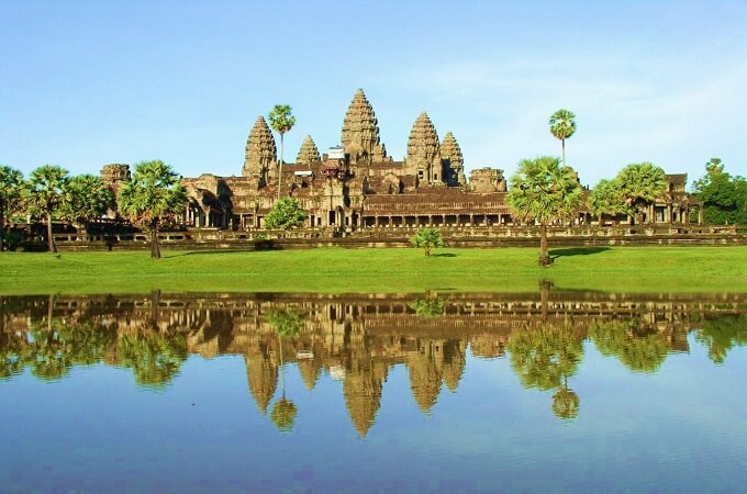 Site archéologique Angkor du Cambodge