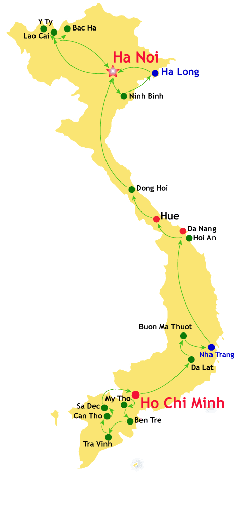 Carte-du-circuit-tout-le-Vietnam-3-semaines
