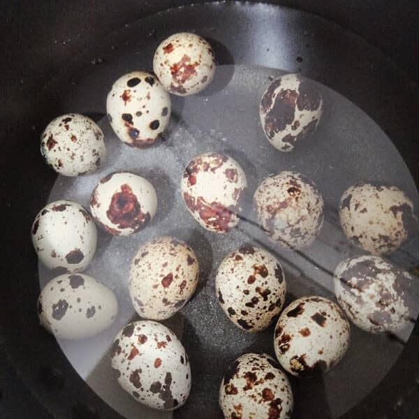 Bouillir les oeufs environ 10 minutes