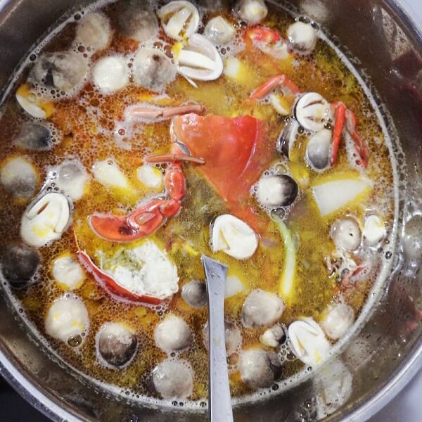 Bouillon très appétissant