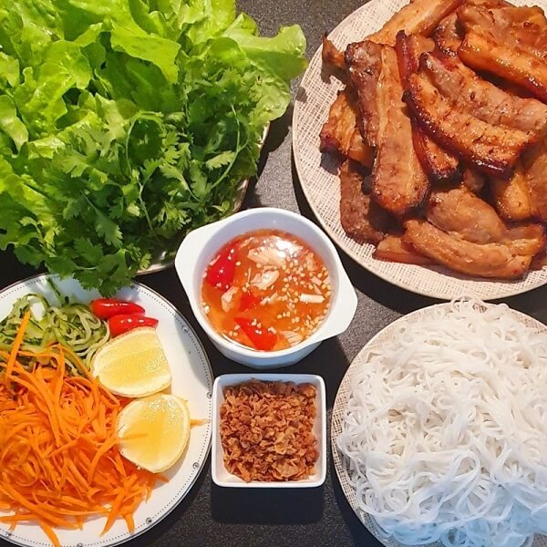 Bun thit nuong est irrésistible
