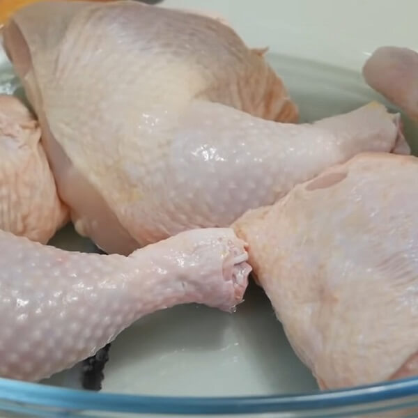 Couper en bouchées ou comme dans l'image