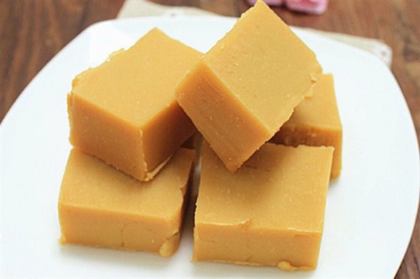 Des beaux cubes de gâteau