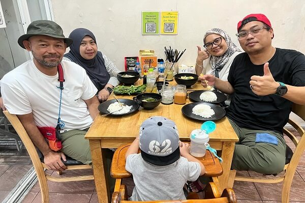 Espace convivial du restaurant The Daun