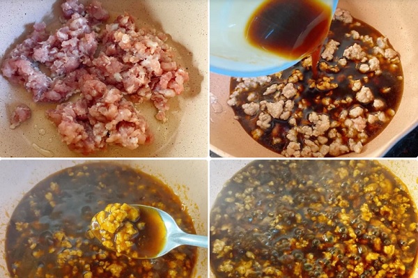 Faire la sauce mélangée