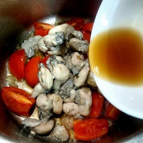 Faites sauter les huîtres