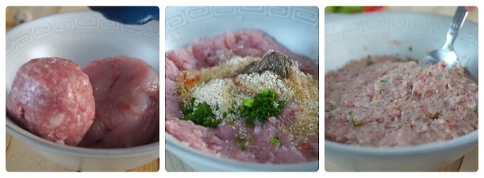 Garniture du concombre amer