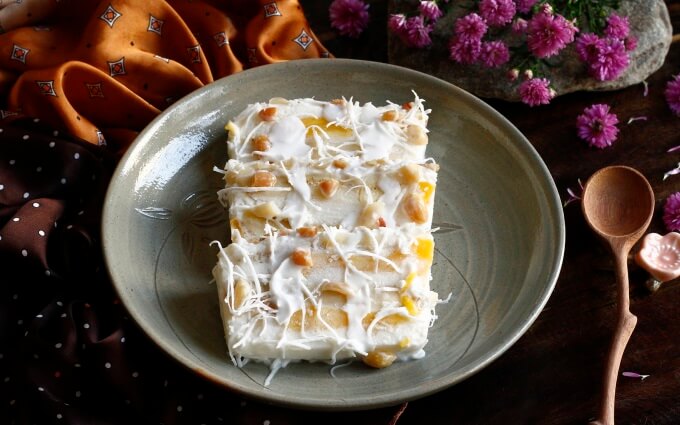 Glace à la banane et au fruit du jacquier