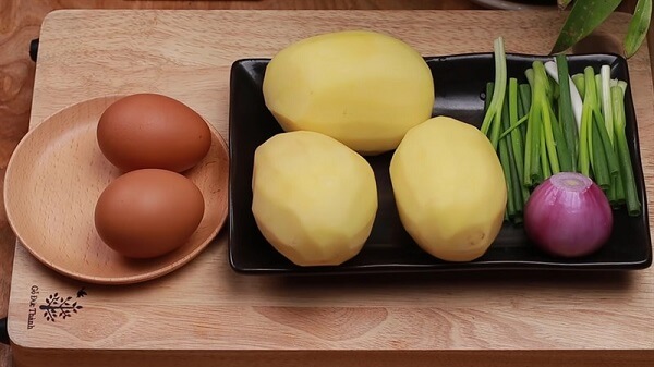 Ingrédients de la tartiflette vietnamienne