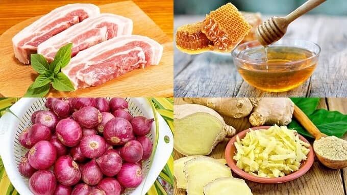 Ingrédients pour char siu