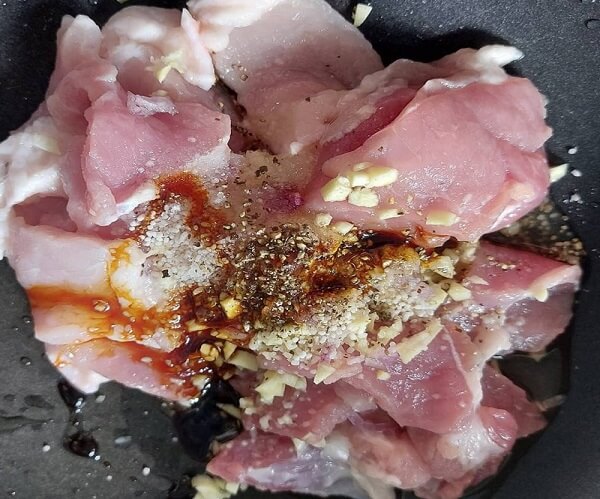 La marinade est très importante