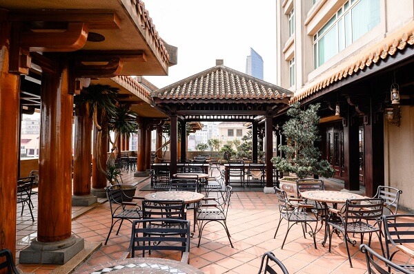 Le restaurant dispose un emplacement privillégié