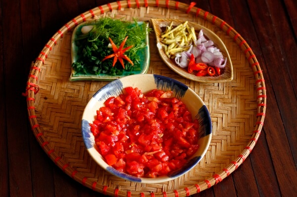 Les autres ingrédients pour ca thu sot