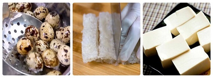 Les autres ingrédients