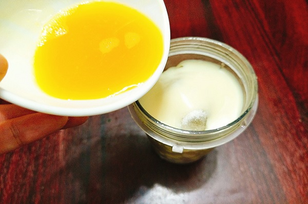 Mettez d'abord la glace et sucre avant