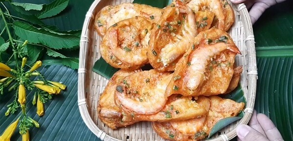 Pain aux crevettes