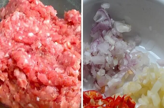 Préparation préliminaire des ingrédients