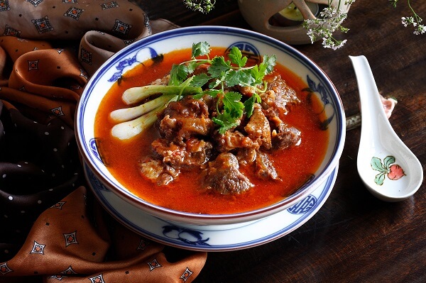 Ragoût de bœuf à la momordique