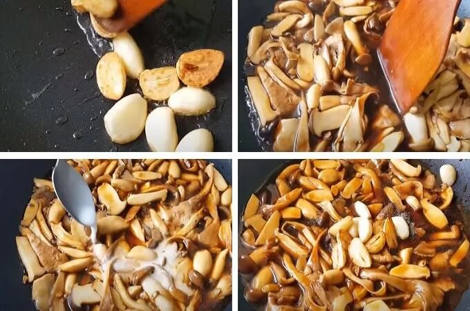 Sauce aux champignons