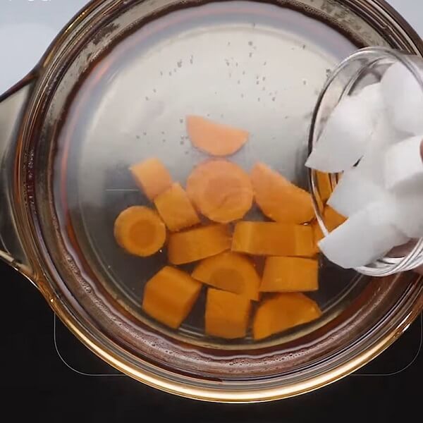 Sortez les légumes par filet