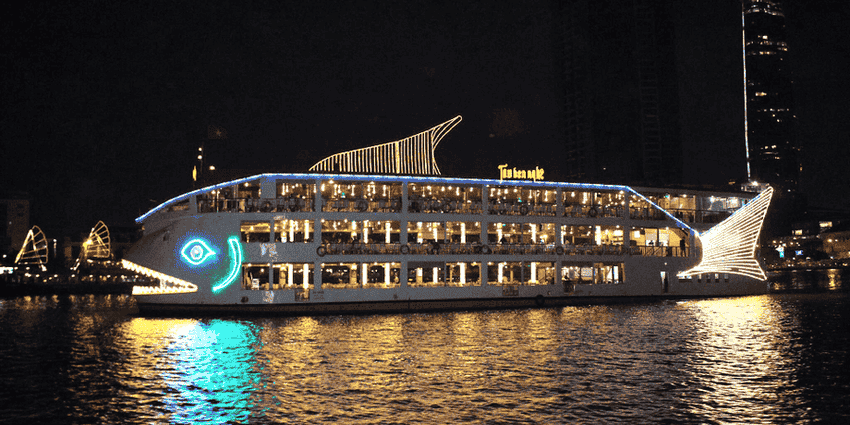 Diner croisière à Ho Chi Minh ville