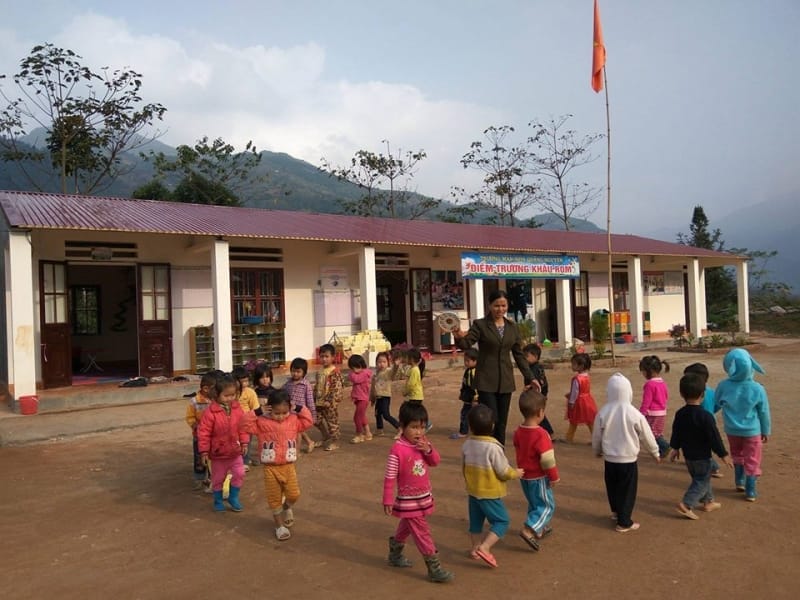 Ecole primaire Nord Est Vietnam