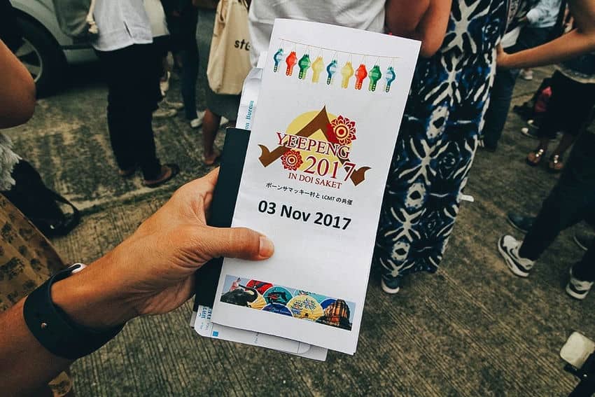 Festival lanterne Chiang mai